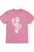 Aztec cactus t-shirt centered smaller on pure white background