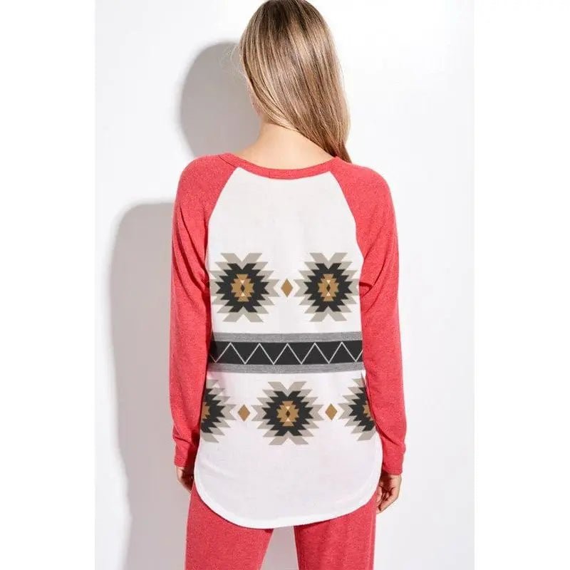 Aztec Lounge Wear Set - LECCE