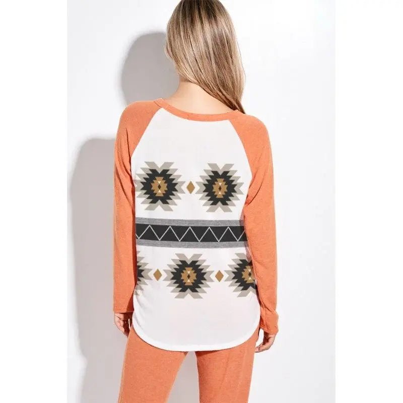Aztec Lounge Wear Set - LECCE