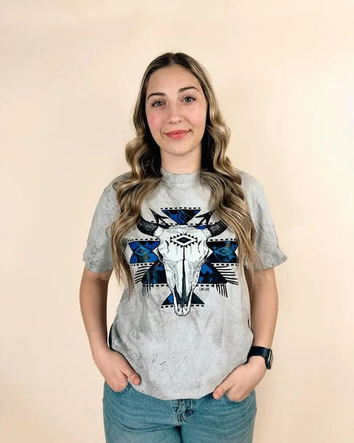 Aztec Steer Head Tee - LECCE