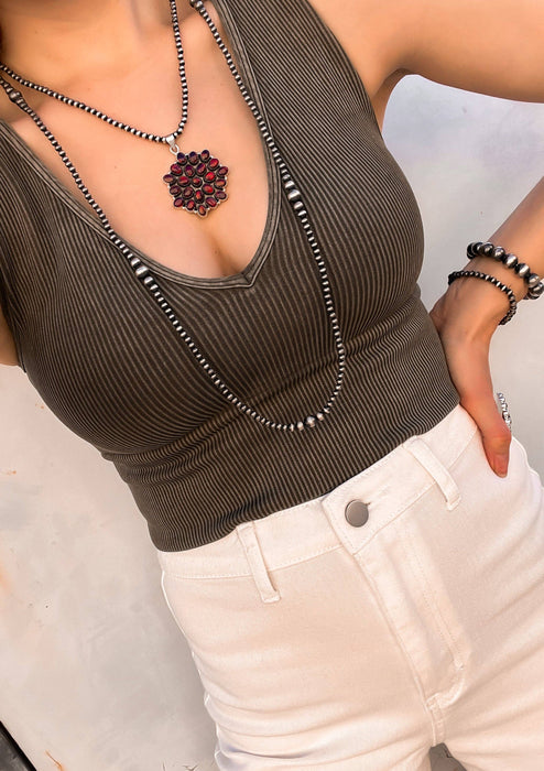 14"-36" Lengths Wild West Graduated Desert Pearl Necklaces Krush Kandy