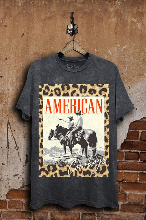 American Cowboys Graphic Top