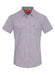 Men's Short Sleeve Pearl Snap Print Shirt-PS100S-1102 Rodeo Clothing