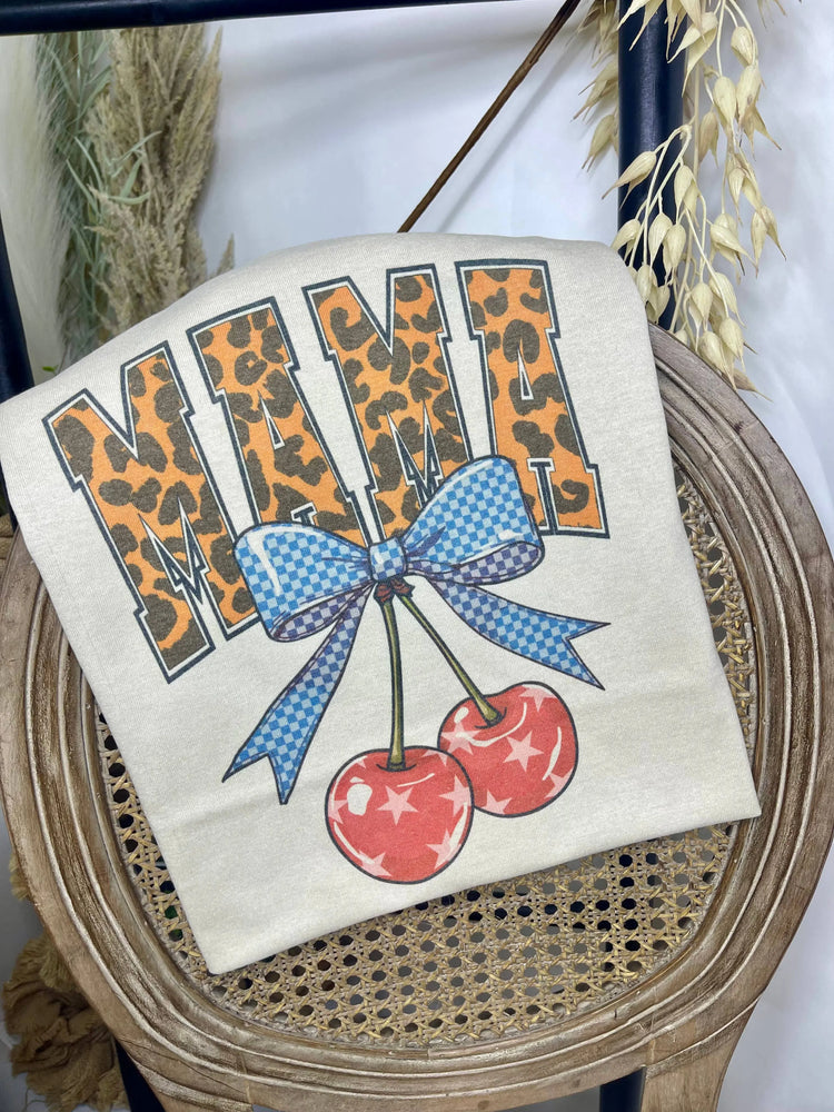 Mama Cherry (Sublimation T-Shirt) 1/2 Penny Wholesale