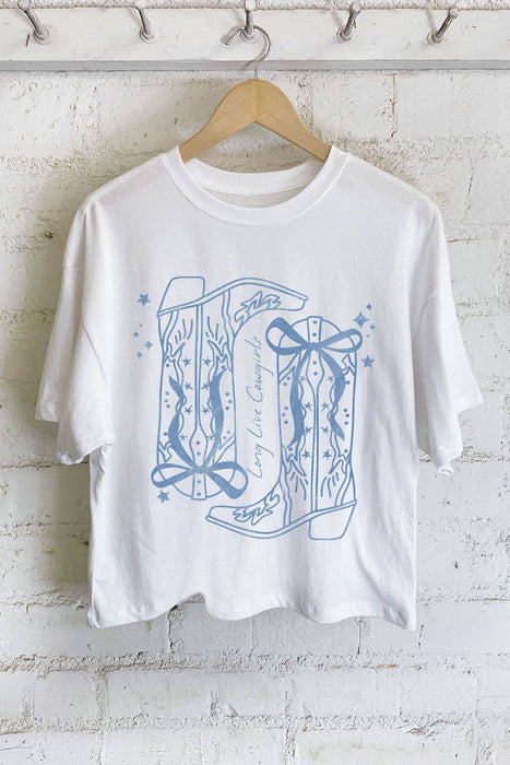 Long Live Cowgirls' Long Crop Top