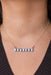 Set the Bar High Sterling Silver Necklace - MADE TO ORDER Krush Kandy