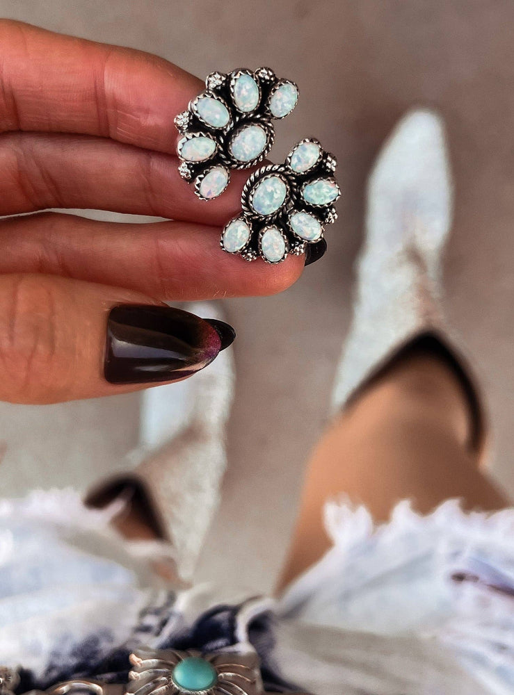 Cute Little Half Cluster Blossom Earrings - MADE TO ORDER Krush Kandy