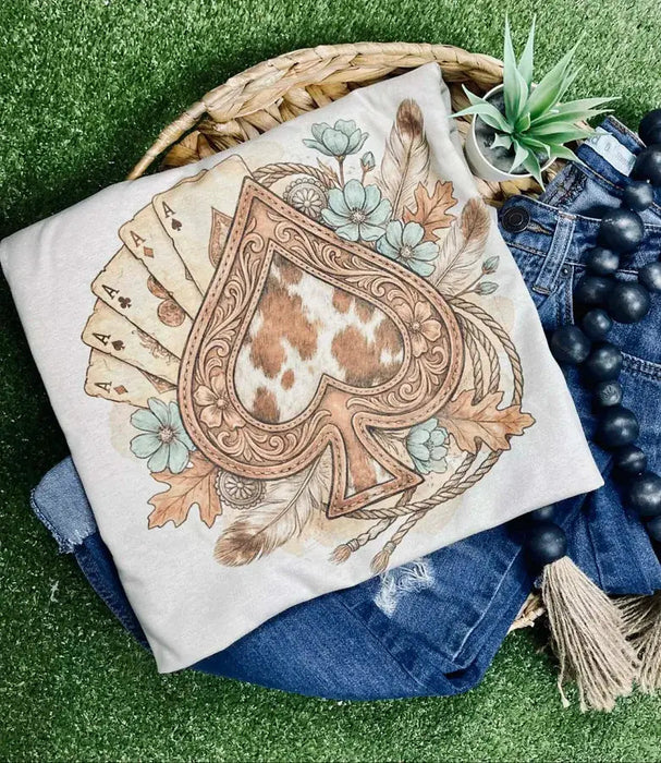 Western Spade (Gildan Tee) 1/2 Penny Wholesale