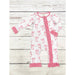 Baby Girl Bow Printed Zip Sleeper - LECCE