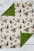 Baby Olive Minky Duck Blanket - LECCE