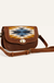 Rainfyre Leather Hairon Mayra Bag on soft white background