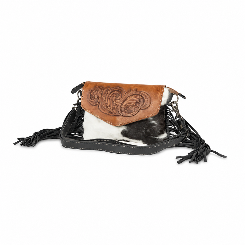Anam Cara Hand-Tooled Mayra Bag