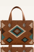 Montana West Aztec Tote on soft white background