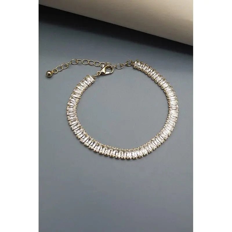 Baguette Stone Clasp Bracelet - LECCE