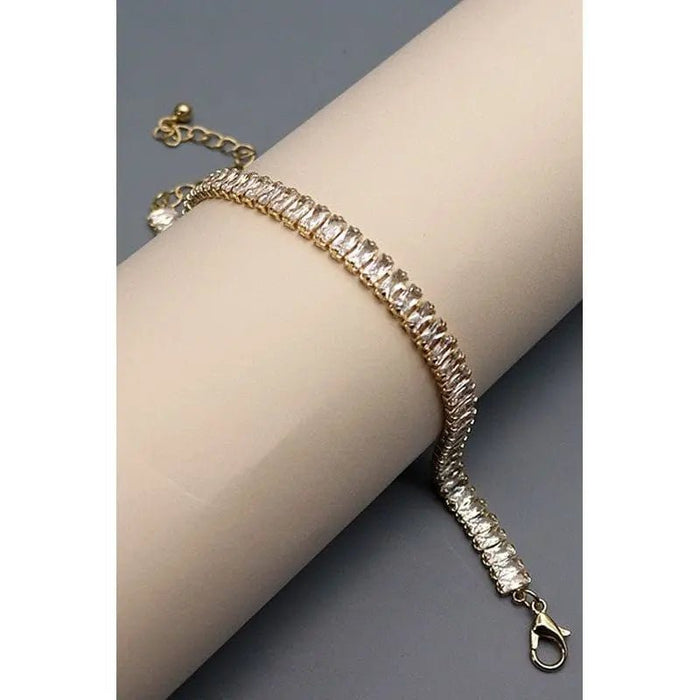 Baguette Stone Clasp Bracelet - LECCE
