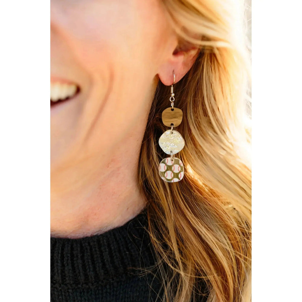 Baseball Homerun Earring - LECCE