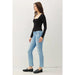 BASIC SQUARE NECK LONG SLEEVE TOP - LECCE