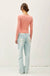 BASIC SQUARE NECK LONG SLEEVE TOP - LECCE