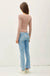 BASIC SQUARE NECK LONG SLEEVE TOP - LECCE