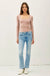BASIC SQUARE NECK LONG SLEEVE TOP - LECCE