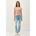 BASIC SQUARE NECK LONG SLEEVE TOP - LECCE