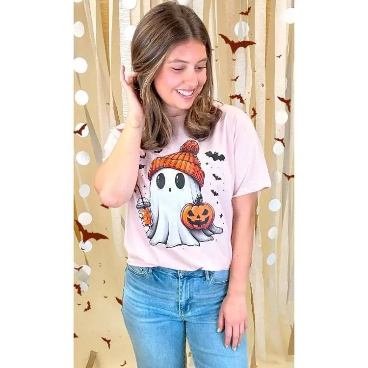 Batty Ghost Graphic T-Shirt - LECCE