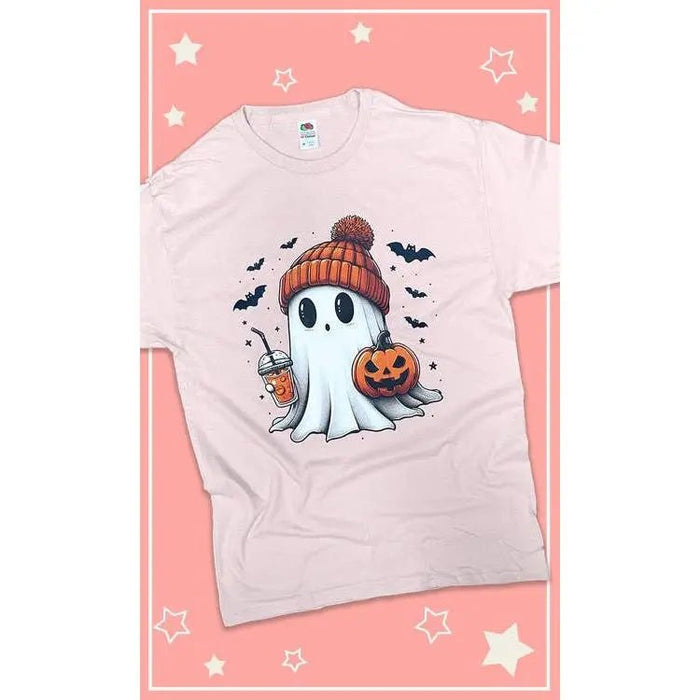 Batty Ghost Graphic T-Shirt - LECCE