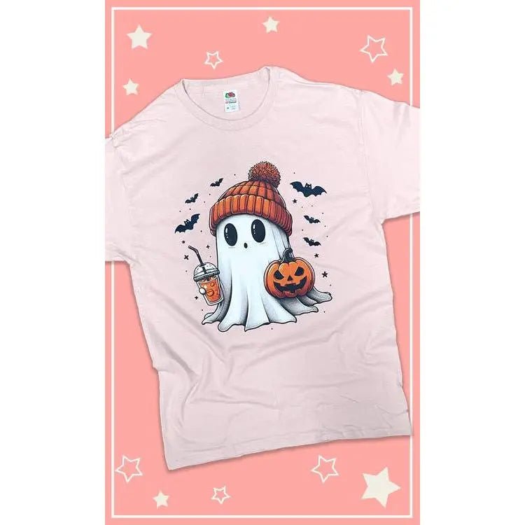 Batty Ghost Graphic T-Shirt - LECCE