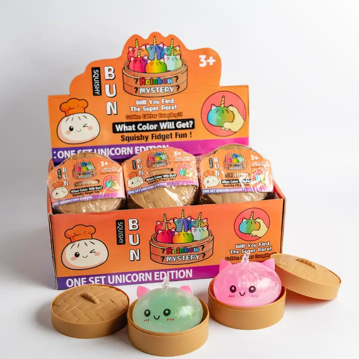 Unicorn Mystery Dumpling Squishies labuburus