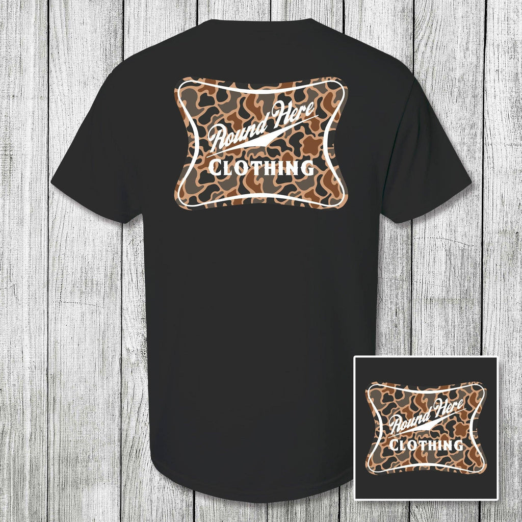 'Round Here Clothing Camo Life T-Shirt