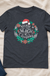 Believe in the Magic of Christmas T-shirt flat lay