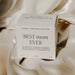 Best Mom Ever Soy Candle - Ribbed Glass Jar with Box - LECCE
