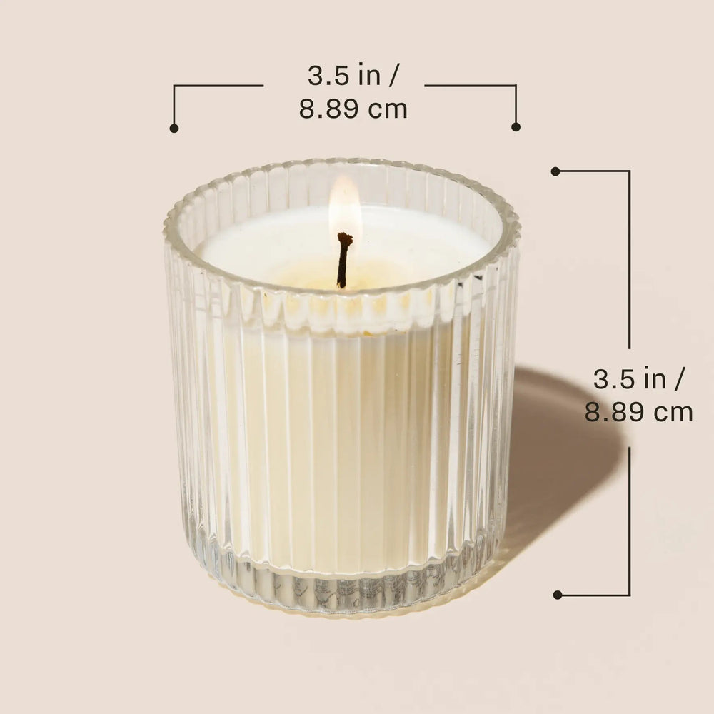 Best Mom Ever Soy Candle - Ribbed Glass Jar with Box - LECCE