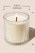 Best Mom Ever Soy Candle - Ribbed Glass Jar with Box - LECCE
