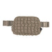 BGS0064 Tina Puffer Quilted Fanny Pack - LECCE