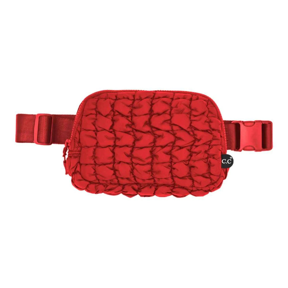 BGS0064 Tina Puffer Quilted Fanny Pack - LECCE