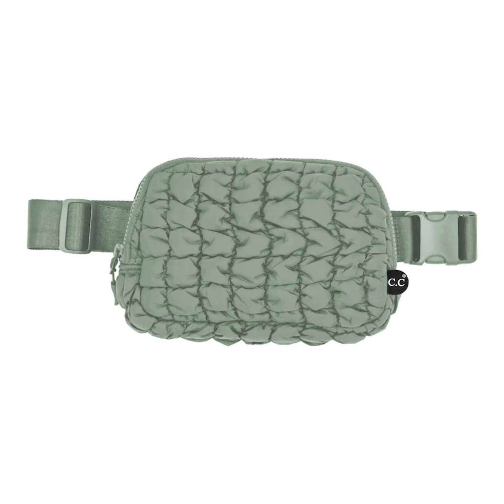 BGS0064 Tina Puffer Quilted Fanny Pack - LECCE
