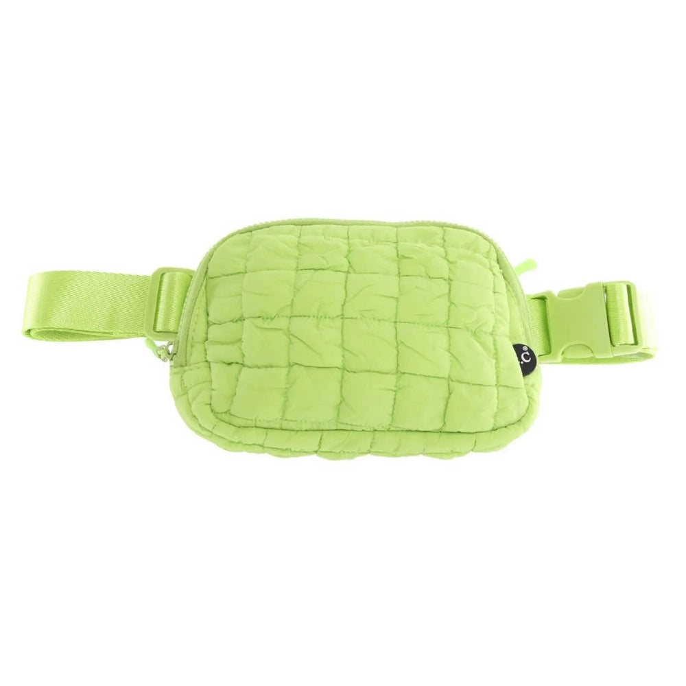 BGS0064 Tina Puffer Quilted Fanny Pack - LECCE