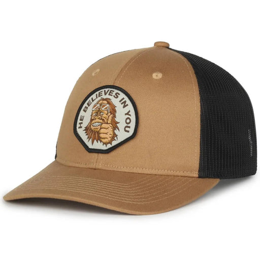 Bigfoot He Believes In You Thumbs Up Cap - LECCE