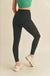 Black High Rise Leggings - LECCE