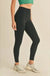 Black High Rise Leggings - LECCE