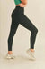 Black High Rise Leggings - LECCE