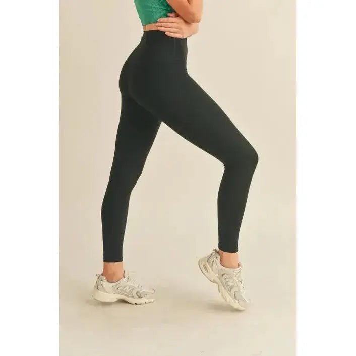 Black High Rise Leggings