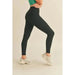 Black High Rise Leggings - LECCE