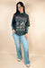 Black Nashville Tennessee Graphic Vintage Tee - LECCE