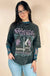 Black Nashville Tennessee Graphic Vintage Tee - LECCE