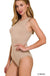 Boat Neck Sleeveless Bodysuit - LECCE