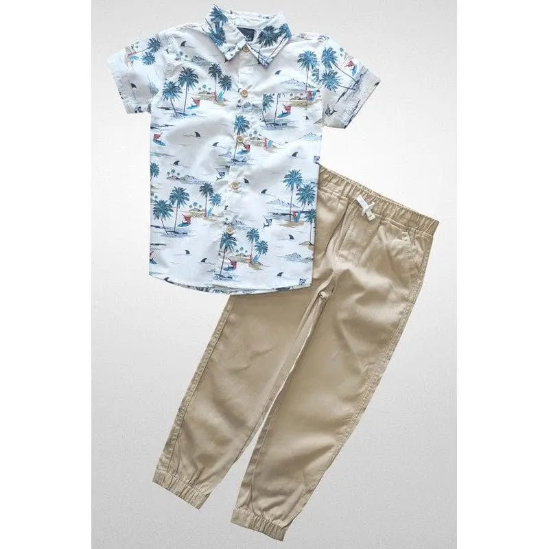 Conjuntos de pantalones deportivos de 2 piezas para niños