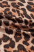 Brown Leopard Long Sleeve Mesh Top - LECCE