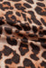 Brown Leopard Long Sleeve Mesh Top - LECCE